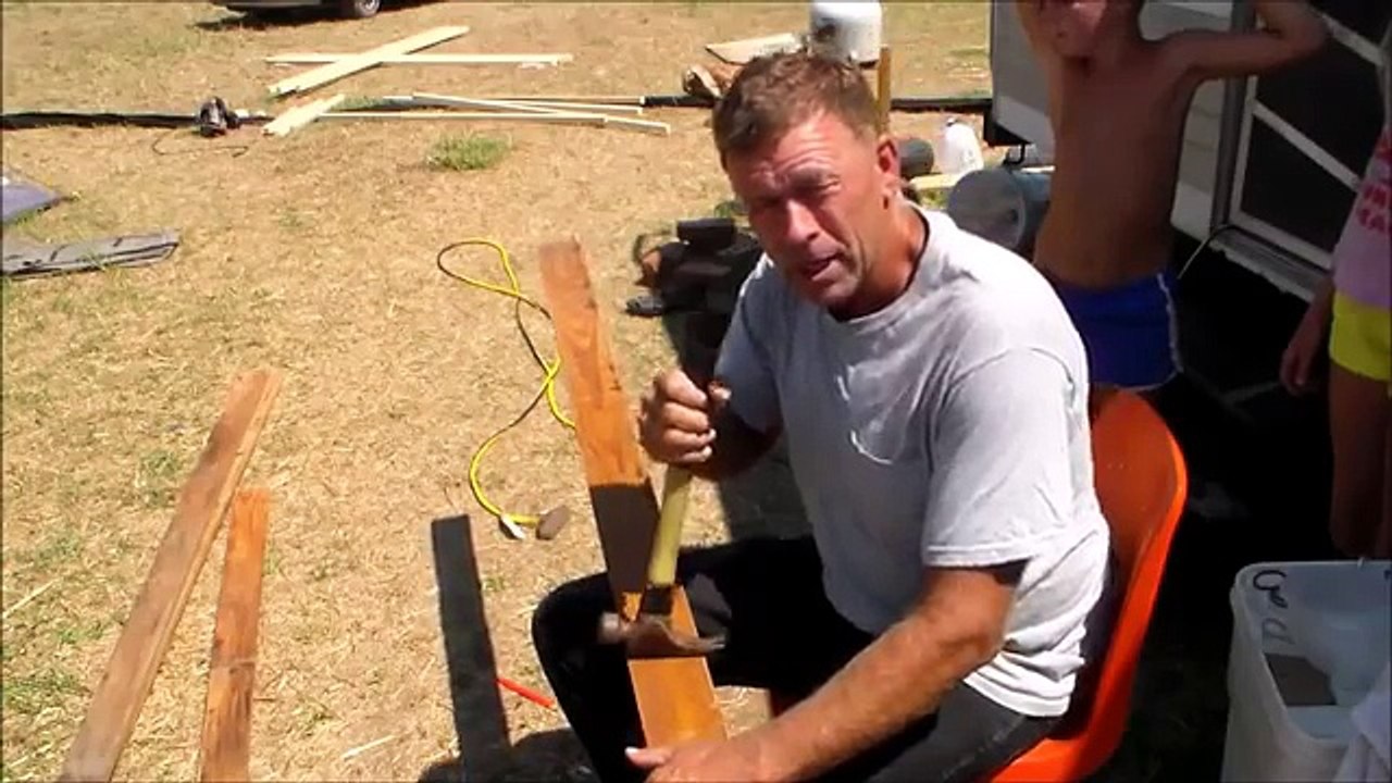 Kids Building a Chicken Coop - Recycle Wood - Part 1 | Homestead Kids