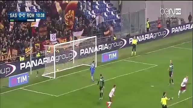 Mohamed Salah Amazing Goal ~ Sasuolo vs AS Roma 0-1