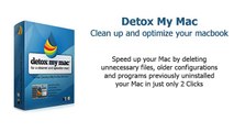 Detox My Mac : Multi-award Winning Mac Cleaner Application