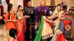 Grand Masti on serial 'Swaragini' sets by 'Saas Bahu Aur Betiyaan' on Aajtak