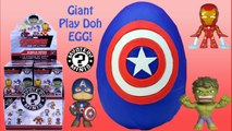 GIANT Avengers Age of Ultron Play Doh Surprise Egg - Hot Topic Exclusive Mystery Minis
