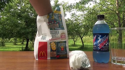 Обзор Мк Дональдс  - Снак Врап , Quarter pounder