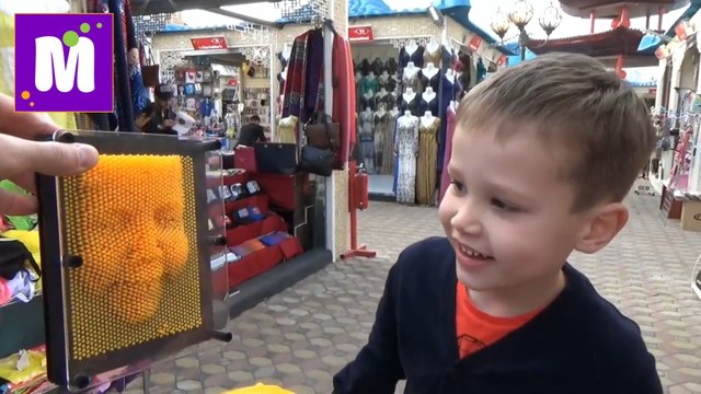 Мистр Макс и Катя в Дубаи День 2 ВЛОГ Крик Парк и Глобал Вилледж покупаем игрушки VLOG Dubai Global Willage