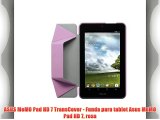 ASUS MeMO Pad HD 7 TransCover - Funda para tablet Asus MeMO Pad HD 7 rosa