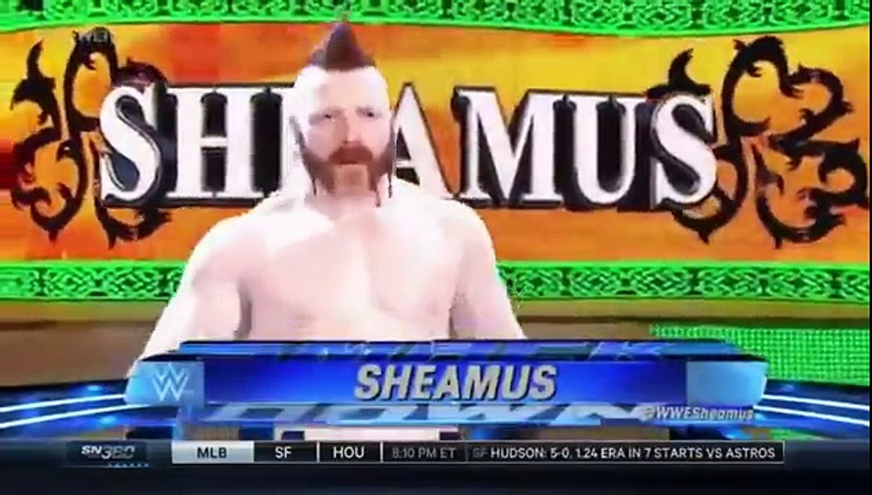 Dean Ambrose vs Sheamus may13 2015 smackdown