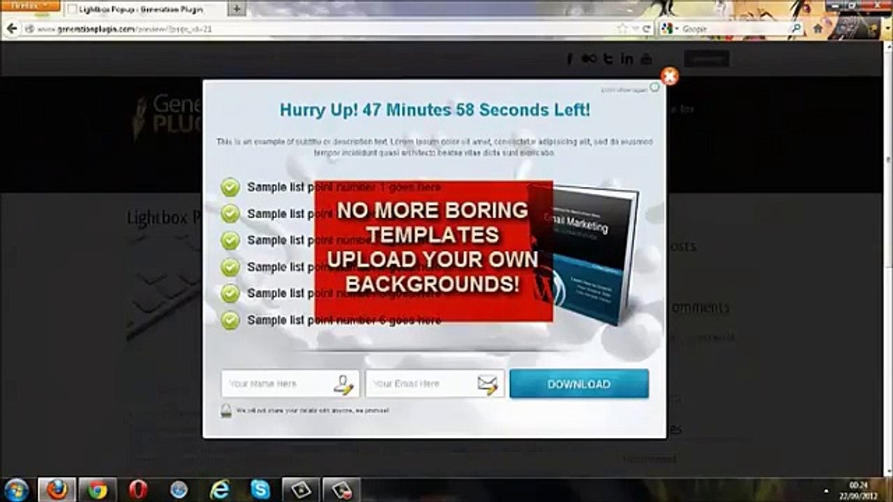 WP Lead Generation Plugin