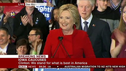 Hillary Clinton media talk