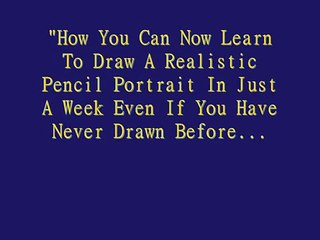 8 Easy Steps To Drawing A Portrait