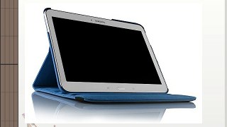 JAMMYLIZARD | Funda De Piel Giratoria 360 Grados Para Samsung Galaxy Tab 4 10.1 Smart Case
