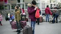 Nouvel an chinois : la gare de Pékin bondée de voyageurs
