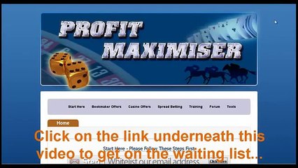 Bonus Bagging Profit Maximiser
