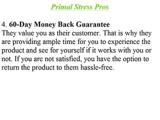 Primal Stress Review +++100% Real and Honest+++