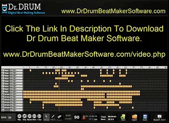 Dr Drum Beat Maker Software - Making A Beat (Video 4)
