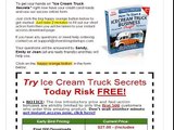 Ice Cream Truck Profits Make Fast & Easy Money