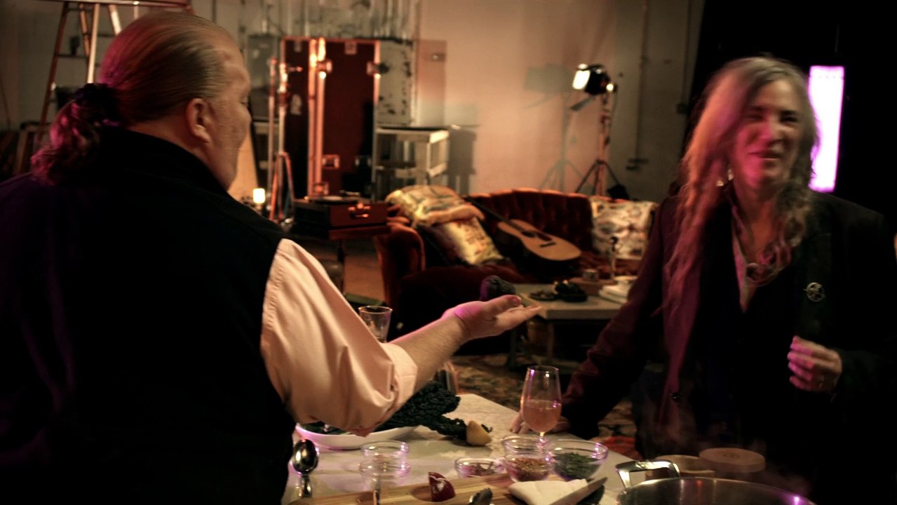 Feedback Kitchen - Mario Batali with Patti Smith