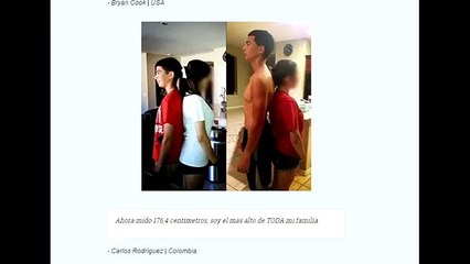 ganar estatura lo rápido