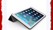 KHOMO Funda iPad Mini 4 - Carcasa Fibra de Carbono Negra Ultra Delgada con Soporte y Smart