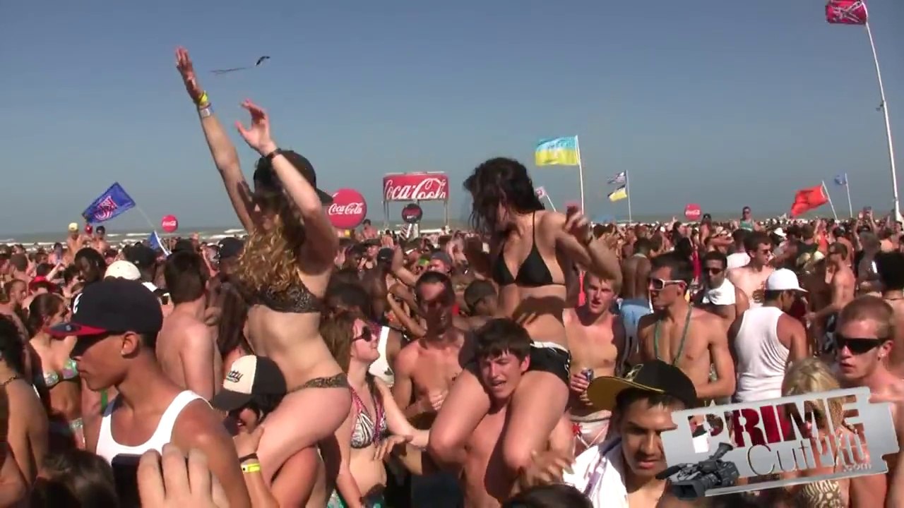 South Padre Bikini Dance Party - Spring Break
