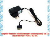 Cargador bloque de alimentaci?n para Samsung Galaxy Tab 7.0 Plus N WiFi P6211 P6201 2 10.1