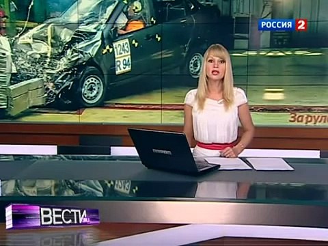 Краш тест Лада Гранта - Crash Test Lada Granta (Россия 2)