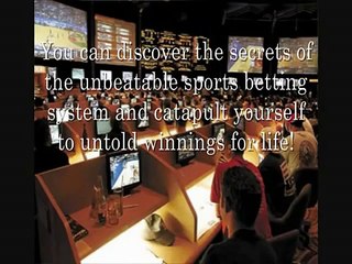 Download Video: The Sports Betting Champ System Using My John Morrison Proven Sports Betting System