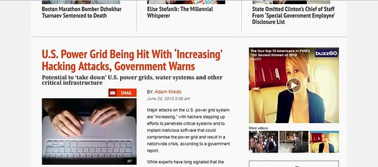 GOV&#39;T WARNS: US POWER GRID HIT W/ INCREASING ATTACKS; EMP SURVIVAL TIPS