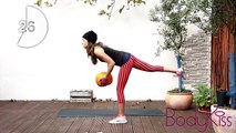 Live Medizinball Workout für die Traumfigur - Fett verbrennen - Dünne Beine, flacher Bauch, Knackpo