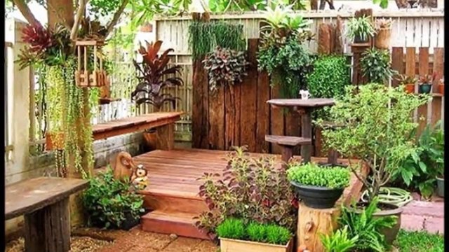 Дизайн двора частного дома