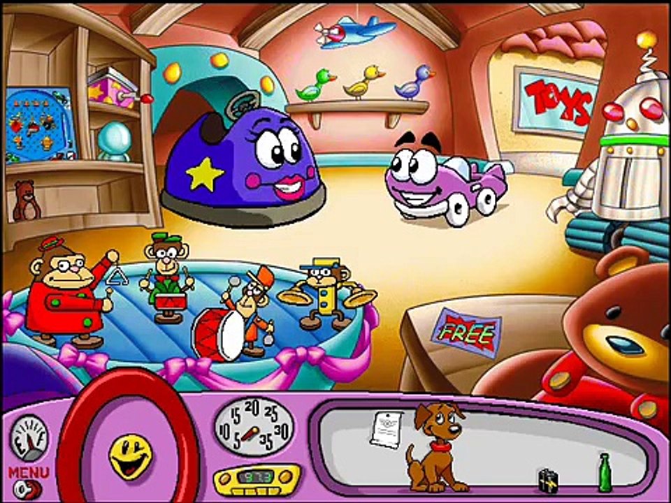 Car Video For Kids Putt Enters The Race - Game Part 1