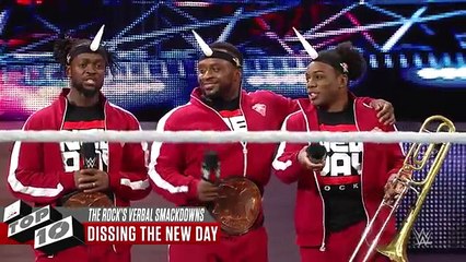 The Rock’s Best Verbal Smackdowns - WWE Top 10