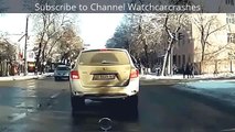 Russian car crashes caught in dash cam