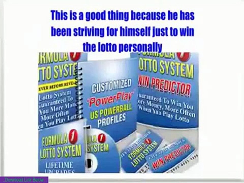 Formula 1 Lotto System Review