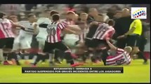 Estudiantes vs Gimnasia - Pelea (Vista Camara Baja) - Clásico de la Plata - 31/Enero/2016 (720p Full HD)