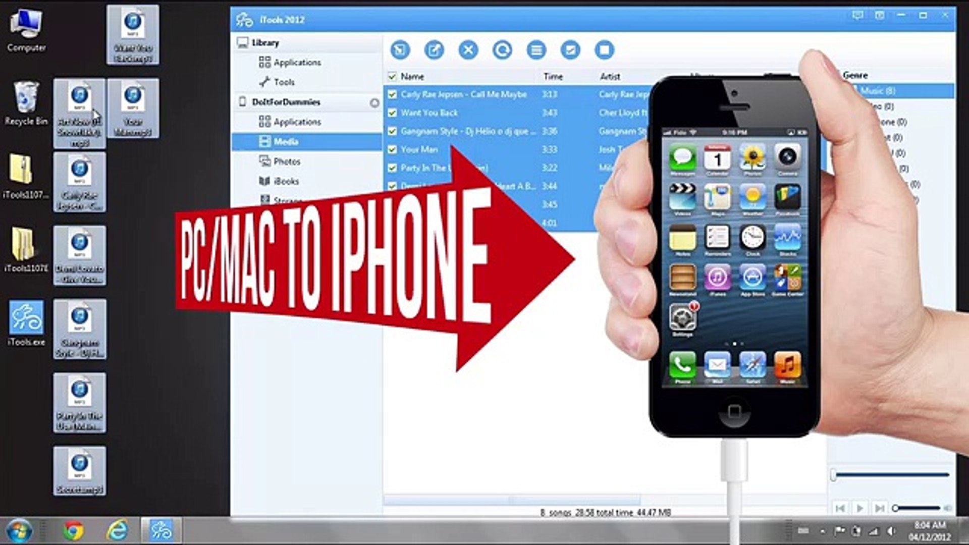 ⁣How to TRANSFER MUSIC from Computer to iPhone WITHOUT iTunes - YouTube