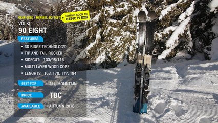 Volkl 90Eight 2017 Ski Review | EpicTV On-Snow Reviews