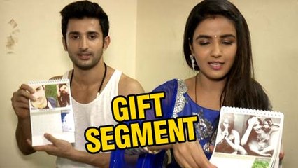 Gift Segment : Sidhant & Jasmin aka Kunj & Twinkle Overwhelmed By Gifts From Fans | Tashan-e-Ishq