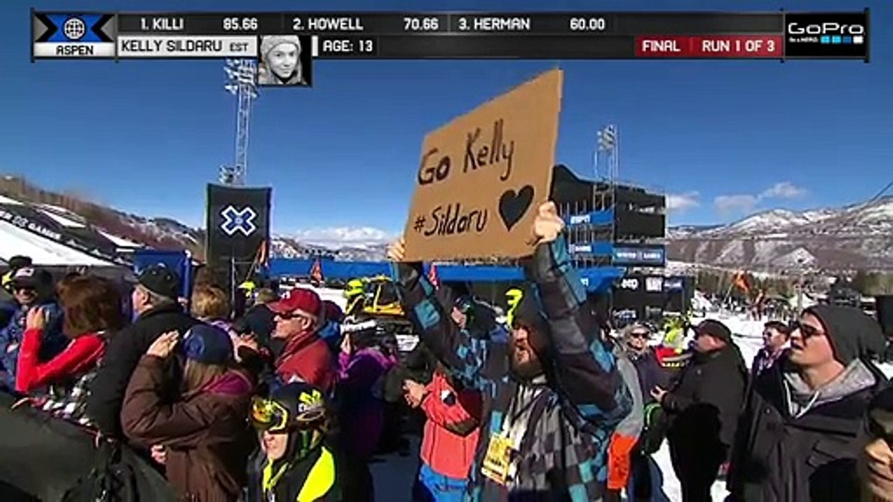 13-year-old Kelly Sildaru wins X Games gold