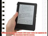 iHarbort - Amazon Kindle 2014 funda ultra ligero fina piel de cuero funda Funda para Amazon