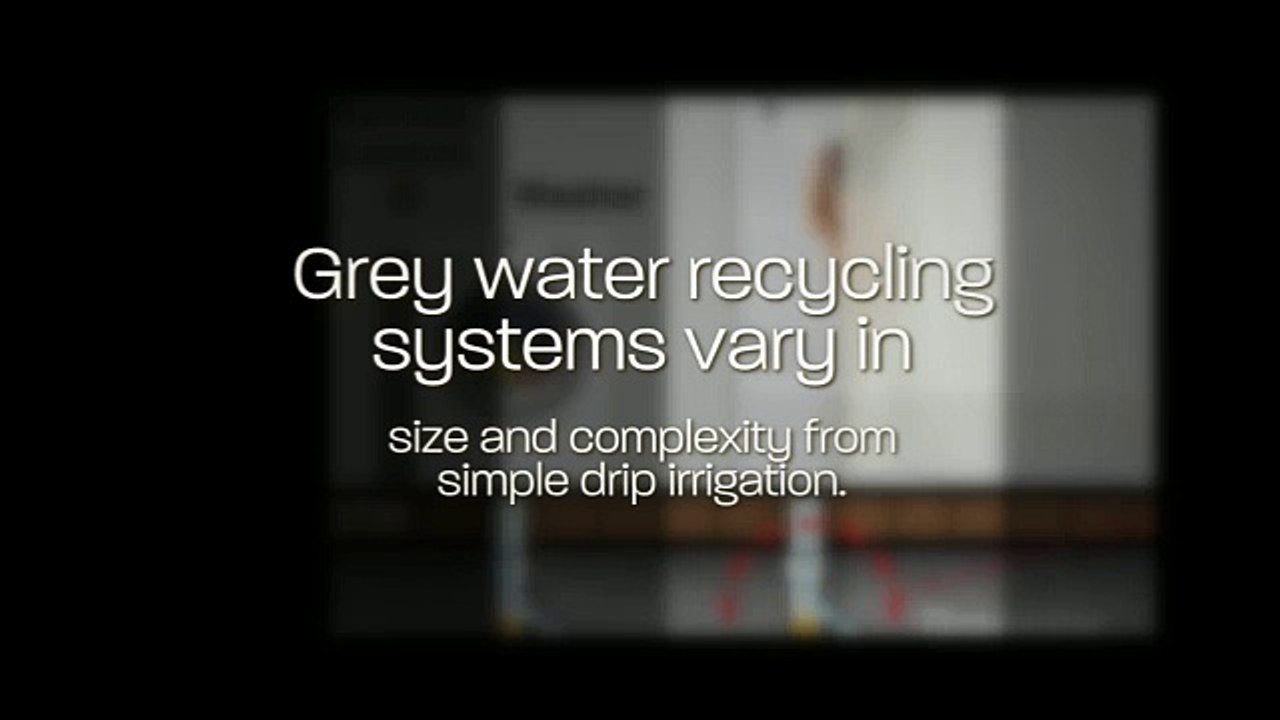 Water Recycling System