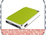 iHarbort? Amazon Kindle Fire 7 2015 Funda ultra delgada ligera piel funda de cuero Funda para