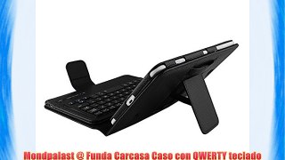 Mondpalast @ Funda Carcasa Caso con QWERTY teclado inal?mbrico Bluetooth desmontable para Samsung