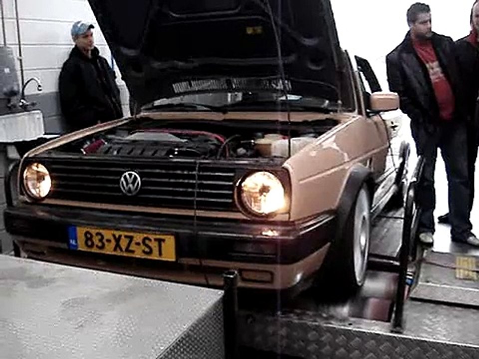 Golf 2 VR6 @ Testbank bij Swieringa