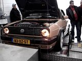 Golf 2 VR6 @ Testbank bij Swieringa