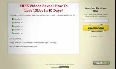 InstaBuilder | Optin Field Customization