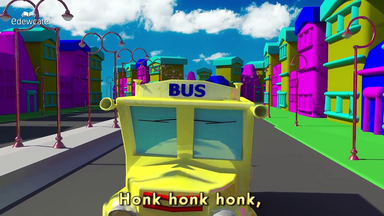 Transport Vehicles Song | Bus Song | Train Song | Learn Transport Vehicles for Children