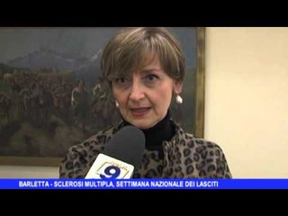 Barletta |  Sclerosi multipla, settimana nazionale dei lasciti