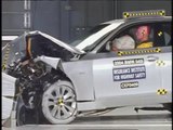 2004 BMW 5 series moderate overlap IIHS crash test