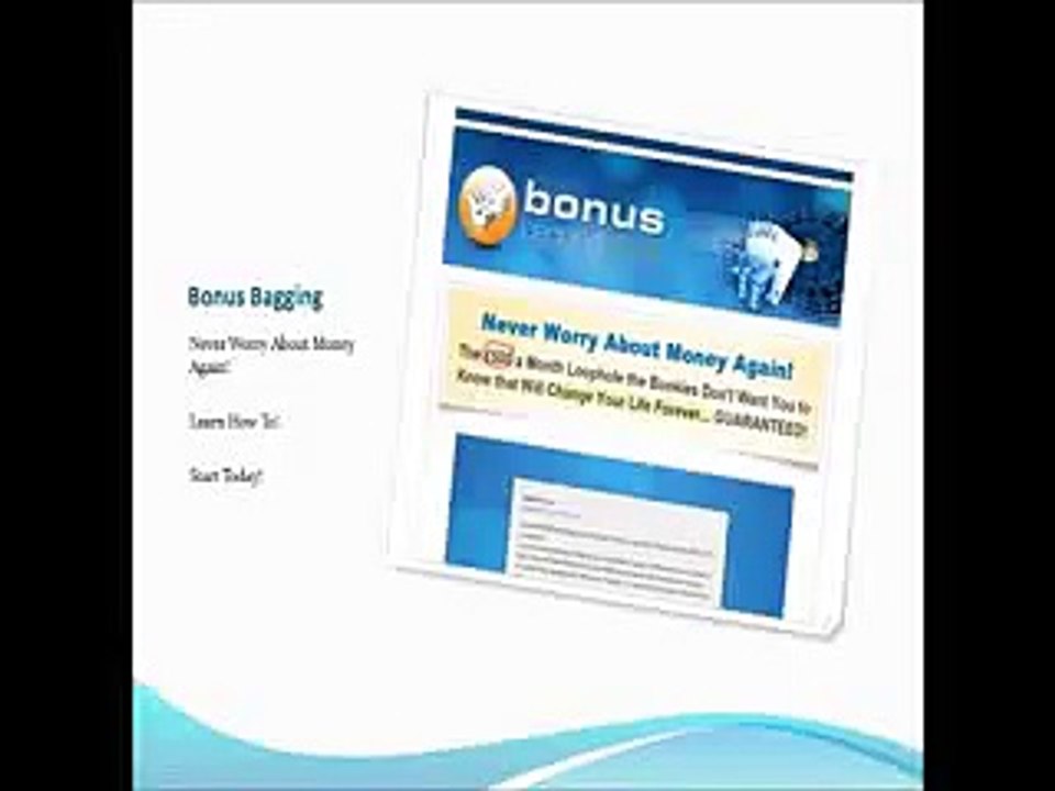 Bonus Bagging