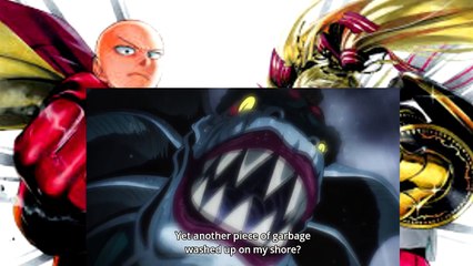 One Punch Man Saitama v s Sea King video Fight HD