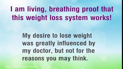 Fat Diminisher Review How I lost 100 lbs using this weight loss system